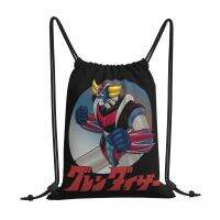 [HOT YAPJLIXCXWW 549] อะนิเมะยูเอฟโอหุ่นยนต์ Goldrake Grendizer Kawaii ถุง Drawstring เดินทางรองเท้าเสื้อผ้าการจัดเก็บมัลติฟังก์ชั่วัยรุ่นแบบพกพา R Ucksack กระเป๋า