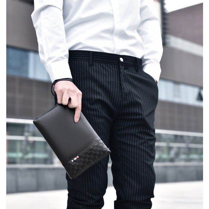 Tas pouch sales pria branded