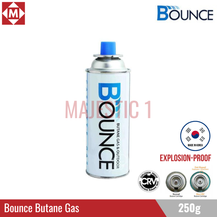 Bounce Butane Gas 250g Made in Korea (For KBBQ / Gas Stove) Lazada PH