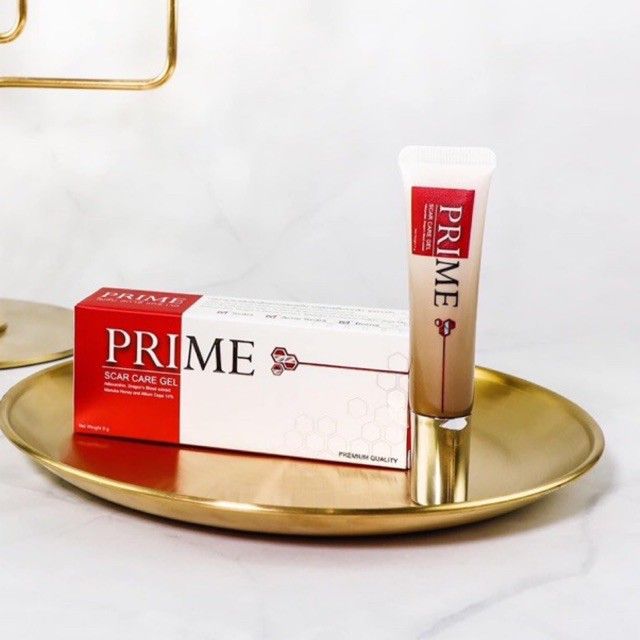 prime-scar-gel-9g-เจลลบรอยแผลเป็นระดับพรีเมียม-รอยแดง-รอยดำ-รอยหลังสิว-แผลเป็นนูน