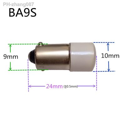 5pcs BA9S indicator bulb Switch electrical bulb BA9S instrument bulb BA9S 6.3V 12V 24V 36V BA9S LED 110V BA9S LED 220V 380V BA9S