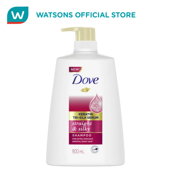 Dove Straight Silky Shampoo 900ml Lazada Ph 2610