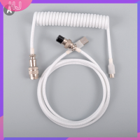 【HJ】 Type-C USB Keyboard typec USB Cable Mechanical Keyboard coils Aviator Wire 1.5M