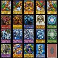 OuYunTingM Yu-Gi-Oh! อะนิเมะสไตล์ดวลมอนสเตอร์ดวงตาสีฟ้ามังกรขาว Exodia นักมายากลสีดำ Yugioh การ์ดคอลเลกชันเกมการ์ดของเล่น