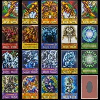 ยู-จี-โอ! อะนิเมะสไตล์ดวลมอนสเตอร์ดวงตาสีฟ้ามังกรขาว Exodia นักมายากลสีดำ Yugioh การ์ดคอลเลกชันเกมการ์ดของเล่น