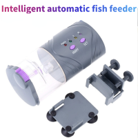 Inligent fish feeder fish tank adjustable fish food feeder Aquarium feeder automatic feeder Feeder for fishing