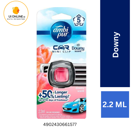 Ambi Pur Car Mini Clip Air Freshener Ml Downy Lazada