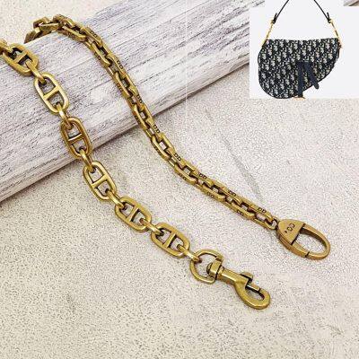 suitable for DIOR¯ Saddle bag chain shoulder strap accessories r armpit bag metal chain single buy diagonal strap