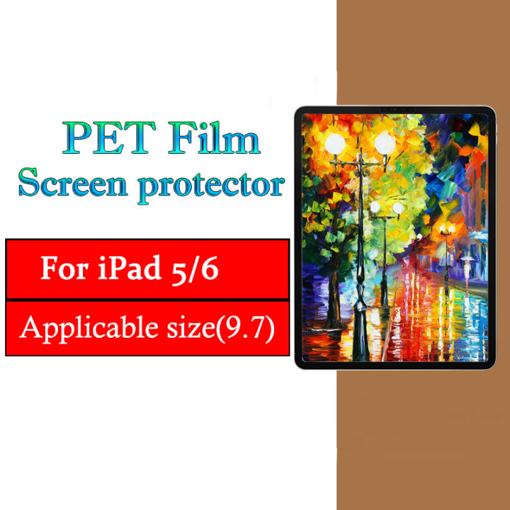 PET Write Painting Soft Film Screen Protector For Apple iPad 2 3 4 5 6 Mini 1 2 Air 2 3 Pro  9.7 11 10.2 Film Paper