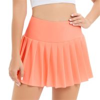 S-XXL Women Badminton Tennis Pleated Skirts High Waist Casual Sports Running Shorts Dancing Fitness Volleyball Yoga Golf Skorts