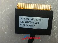 【☊HOT☊】 yumi19 K19-3050001-V03สำหรับสายเคเบิล Lcd Cx72 Msi Ms1796สาย Lvds Ms-1796 Ms-1797ทดสอบอย่างเต็มที่