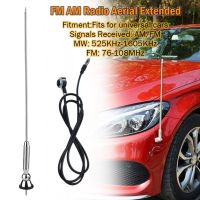 Car Roof Booster Antenna FM AM Radio Aerial Extended Spring Soft Rod For AM amp; FM Signals Car styling Dropshipping 20Dev26