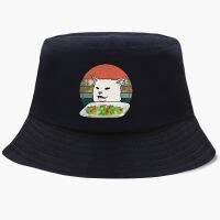 [Fine Jewelry] FunnyAnimeCat Dog Bucket Hat Panama Men Cap WomenFishing Panamas Cotton Outdoor SunscreenCaps