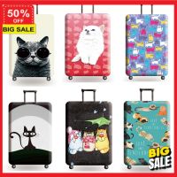 Baglover ผ้าคลุมกระเป๋าเดินทาง ถุงคลุมกระเป๋าเดินทาง luggage cover suitcase cover 【น่ารัก/แฟชั่น】 แบบผ้า ยืดหยุ่นสู ผ้าหนา ป้องกันฝุ่น  18-32นิ้ว อุปกรณ์เสริมกระเป๋าเดินทาง ทนทาน ปกป้องกันรอย