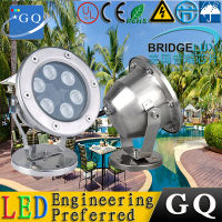 【⊕Good quality⊕】 huoyanping ไฟน้ำพุสระน้ำสำหรับบ่อน้ำไฟ Led ใต้น้ำ3W 6W 9W 12W 15W 12V 12V จุดโคมไฟกันน้ำ Ip68