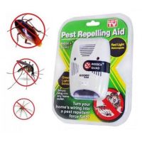 เครื่องไล่หนูแบบเสียบปลั๊ก Pest Repelling Aid เครื่องไล่ยุง ไล่หนู และแมลง ด้วยคลื่นเสียงอัลตร้าโซนิค ไม่มีควัน