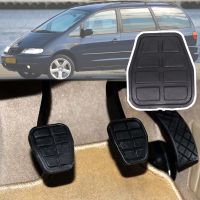 For VW Sharan 7M 1996 - 2002 2003 2004 2005 2006 2007 2008 2009 2010 Ruer Brake Clutch Foot Pedal Pad Covers 321721173 7213141