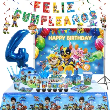 Celebrate with birthday decorations paw patrol for your little one's party