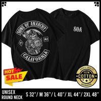 HHBB เสื้อยืดคอกลมสกรีนลาย SONS OF ANARCHY (แขนสั้น)