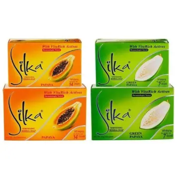 silka papaya soap sachet