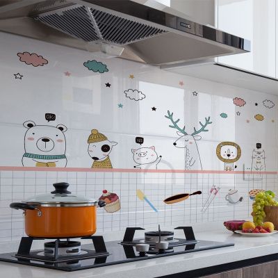 Sticker Cartoon Proof and High-temperature Resistant Self-adhesive Wall Stickers