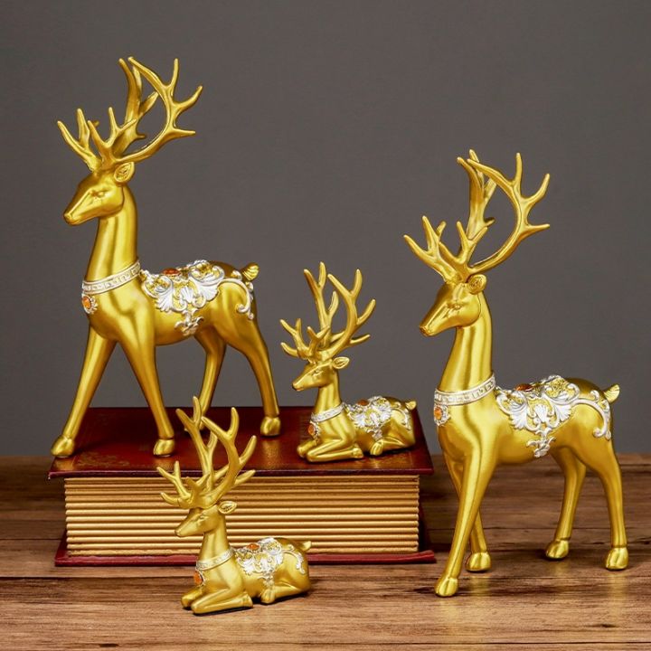 chinese-auspicious-resin-crafts-elk-set-ornaments-wine-cabinet-decoration-furnishings-business-gifts