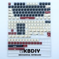 KBDiy GMK Keycap Rome Keycap ลายเชอร์รี่โปรไฟล์คู่ PBT 7u 172คีย์/ชุดกำหนดเองสำหรับคีย์บอร์ดแบบกลไก GMK67 K500 GK61