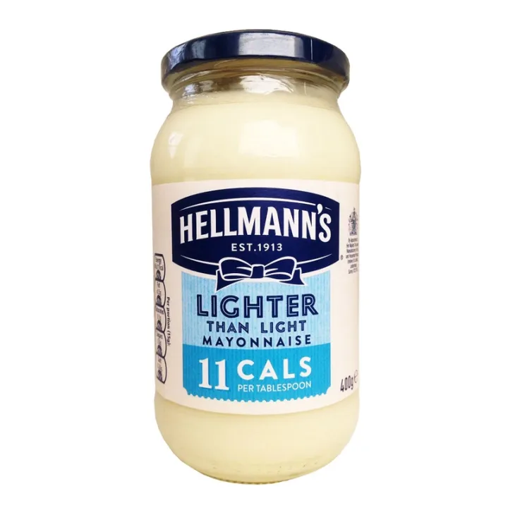 Hellmann's Lighter Than Light Mayonnaise 11 cals 400g Lazada PH