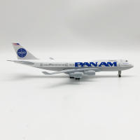 โมเดลเครื่องบิน PAN AM ขนาด 20ซม. มีล้อ สวย งานละเอียด ทำด้วยเหล็กอัลลอย มีขาตั้งโชว์ให้ - ของขวัญ ของสะสม ตั้งโชว์เสริมฮวงจุ้ย