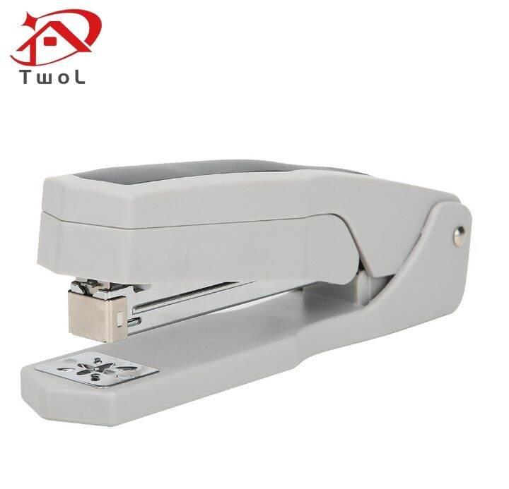 Twol 360 Degrees Rotary Stapler Heavy Duty Eight Orientations Manual Staplers Compatible 24/6