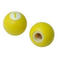 จุกวาล์วยาง ลูกเต๋า สีเหลือง  TIRE VALVE C BALL Yellow