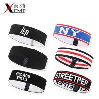 ஐ▽卐 sweatband sports headband basketball mens and womens wide-brimmed running yoga fitness