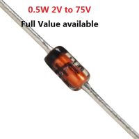 【top-rated】 Hayas Super Store 100ชิ้น1/2W Zener Diode DO-35 BZX55C2V2 2V 2.2/2.4/2.7/3/3 3/3ค่ะ6/3ค่ะ9/4ค่ะ3/4ค่ะ7/5ค่ะ1/5ค่ะ6/6ค่ะ2/6ค่ะ8/7ค่ะ5/8ค่ะ2/9ค่ะ1/โวลต์10โวลต์11โวลต์12โวลต์13โวลต์15โวลต์