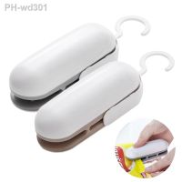 Mini Sealing Machine Portable Heat Sealer Plastic Package Storage Bag Handy Sticker and Seals for Food Snack Kitchen Accessories