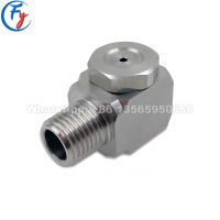 Whirljet nozzle for product decontamination B tangential flow hollow cone nozzle product decontamination nozzle
