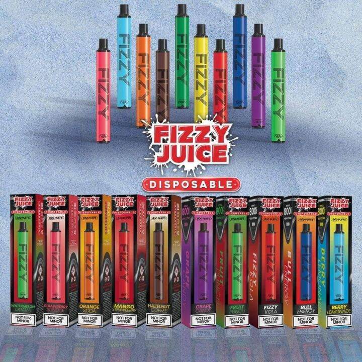 FIZZY JUICE 800PUFF !! READYSTOCK !! Lazada