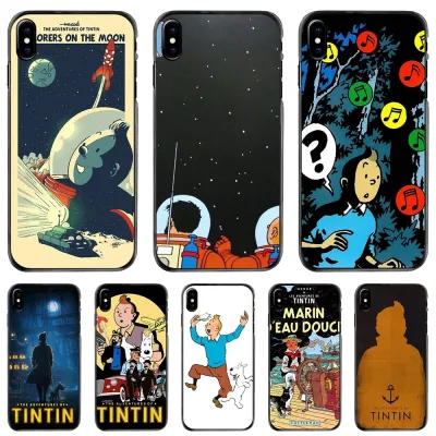 Adventures Tintin Phone Case Iphone 13 Iphone 13 Pro Max Tintin Case - Painting - Aliexpress