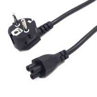 Lenovo HP Notebook Power Cord EU European Plug to IEC 60320 C5 Cloverleaf Power Lead Extension Cable