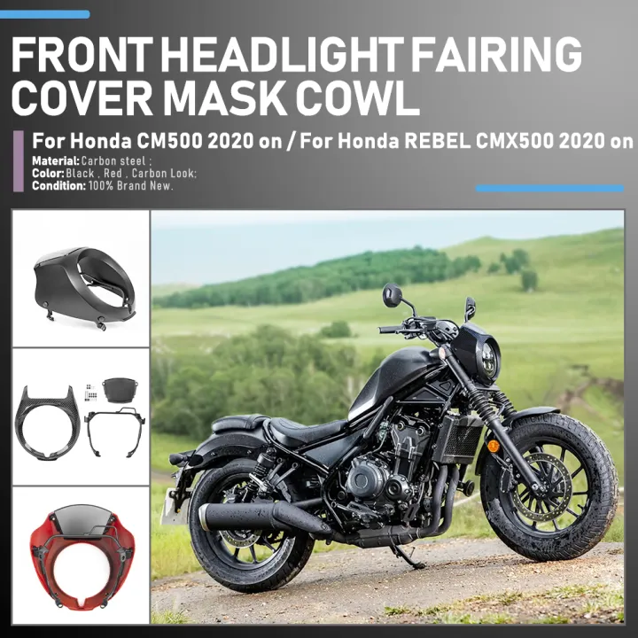 Ultrasupplier Motorcycle Headlight Fairing Front Cowl M-a-s-k Cover ...