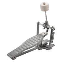 Aluminium Alloy Single Spring Bass Children Drum Pedal Adjustable Stroke with Wool Beater Percussion Replacement Accessories