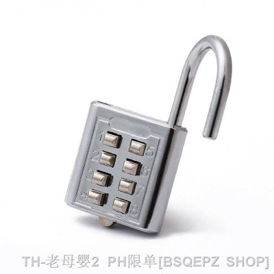 【CC】◇❈  8 Digit Combination Password Code Number Lock Padlock Zinc Alloy Security for Traveling Suitcase Drawer Safety