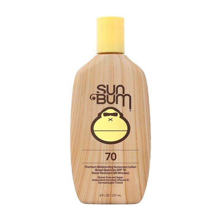 Sun Bum Premium Moisturizing Sunscreen Lotion SPF 70, Water Resistant
