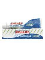 SmileOn ยาสีฟันสูตรฟลูออไรด์ และว่านหางจระเข้ ปริมาณ 250 กรัม