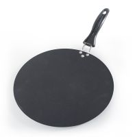 Upspirit 30cm Pancake Pan Iron Round Griddle Non-stick Crepe Pan for Egg Omelette Frying Gas Induction Cooker Cookware