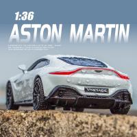 1:36 Aston Martin Vantage Christmas Toy Diecast Miniature Alloy Car Model Metal Vehicles Children Birthday Gift Adult F192