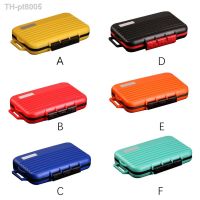 SD Card Storage Case 24 Slots Waterproof Memory Card Holder Portable Plastic CF TF Storage Box  Red