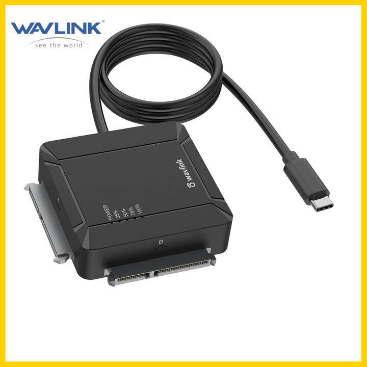 WAVLINK USB 3.0 to Dual Slot SATA Adapter External 2.5