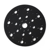 6 นิ้ว 150 มม. 48-Holes ฟองน้ำนุ่มอินเทอร์เฟซ Pad Hook &amp; Loop Sanding Pads Backing Plate สำหรับ Sander Polishing Grinding Buffer-Lianeur