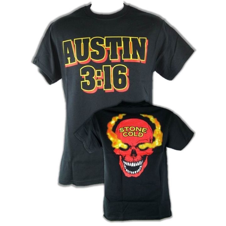 Austin 3:16 Red Skull T-Shirt