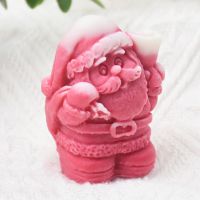 3D Cartoon Bakeware Tools Sugarcraft Mould Cake Mold Christmas Santa Claus Environmentally Gift Food-grade Silicone